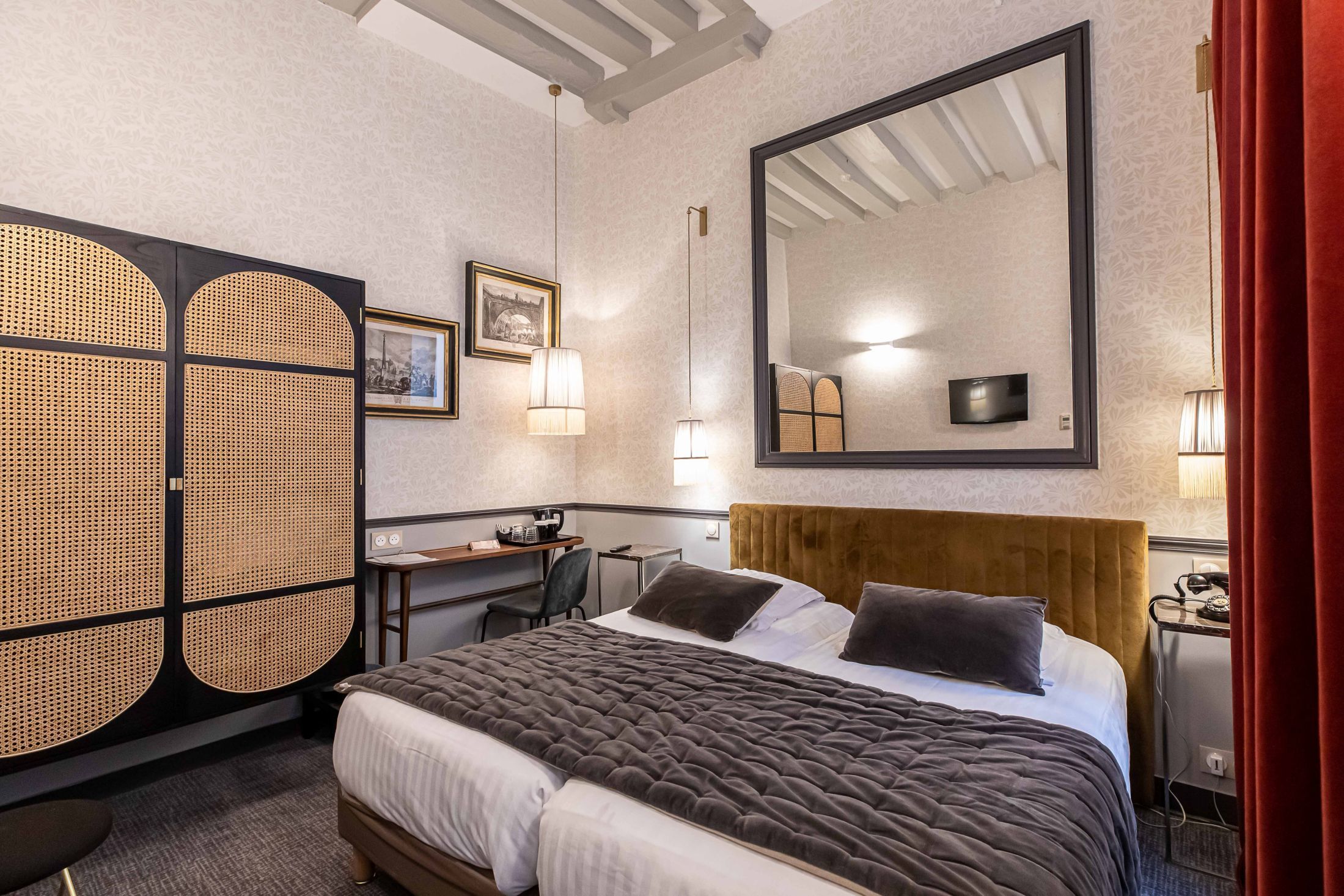 Отель Dauphine Saint-Germain - Улучшенный двухместный номер с 2 отдельными кроватями